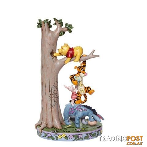 Disney Traditions - 22.2cm/8.75" Tree with Pooh and Friends - Disney Traditions - 0028399282463