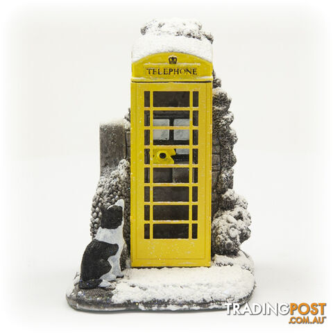 Lilliput Lane Telephone Box Yellow Splash - Lilliput Lane - 712203035863