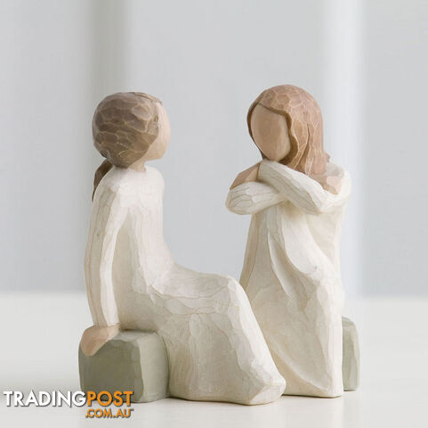 Willow Tree - Heart and Soul Figurine - Open hearts, sharing souls, trusted friends - Willow Tree - 638713260994
