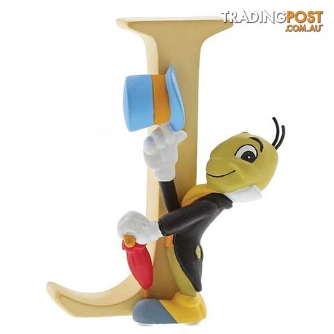 Disney Enchanting Alphabet J - Jiminy Cricket Figurine - Disney Enchanting - 720322295556
