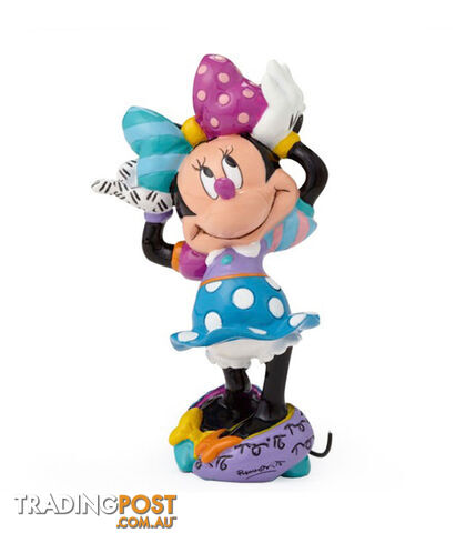 Britto Disney Arms up Minnie Mouse Mini Figurine - Britto - 045544820790