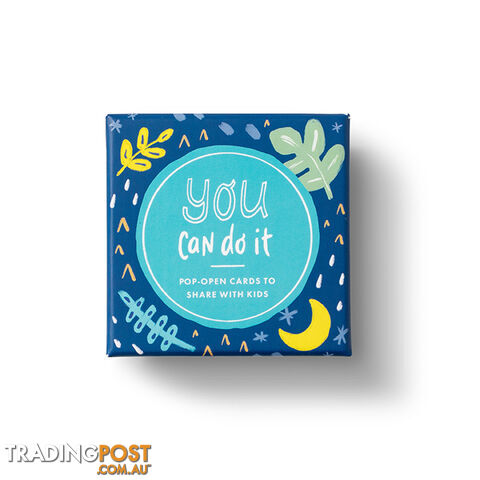 Thoughtfulls For Kids Pop-Open Cards - You Can Do It - Compendium - 749190070317
