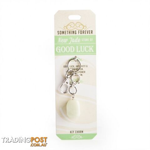 Something Forever â New Jade Key Charmâ Stone of Good Luck