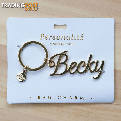 Bag Charm Keyring - Becky - Marina De Buchi - 664540470206