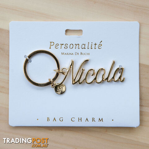 Bag Charm Keyring - Nicola - Marina De Buchi - 664540471289