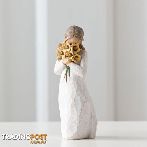 Willow Tree - Warm Embrace Figurine - Surrounded by the warmth of family and friends - Willow Tree - 638713277336