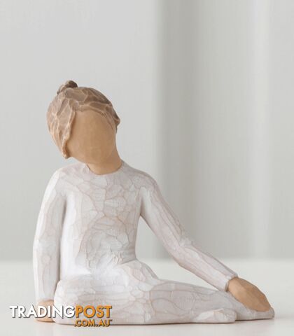 Willow Tree - Thoughtful Child (lighter skin tone and hair colour) - ...nurtured...