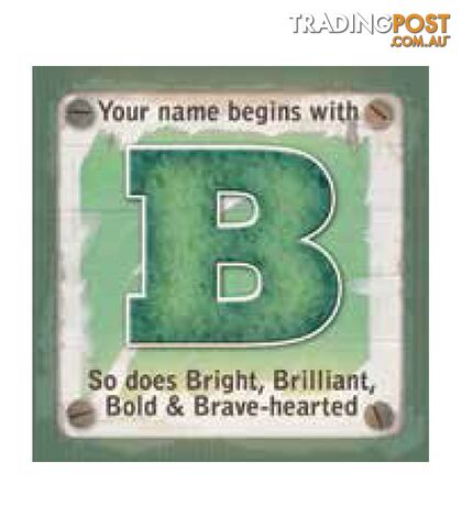 Personalised Cuppa Coasters - B (Male)