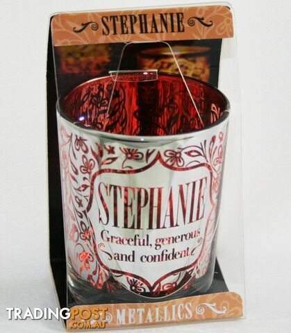Personalised Candle Pot â Stephanie