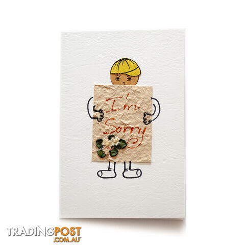 Handcrafted Greeting Card - I'm Sorry 10 x 15 cm - Duc Quyen - 8935086099148