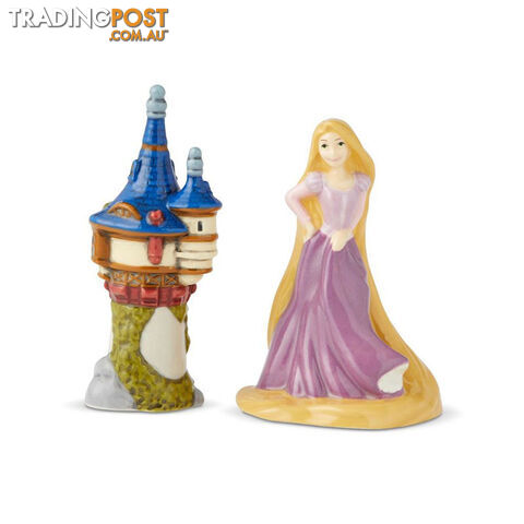 Disney Rapunzel And Tower Salt and Pepper Shakers