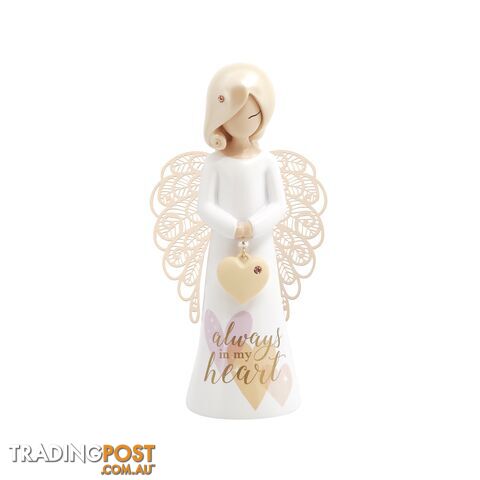 You Are An Angel Figurine -Â Always In My Heart - You Are An Angel - 9316188089661