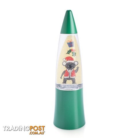 Christmas Shake and Shine Lamp Koala Santa