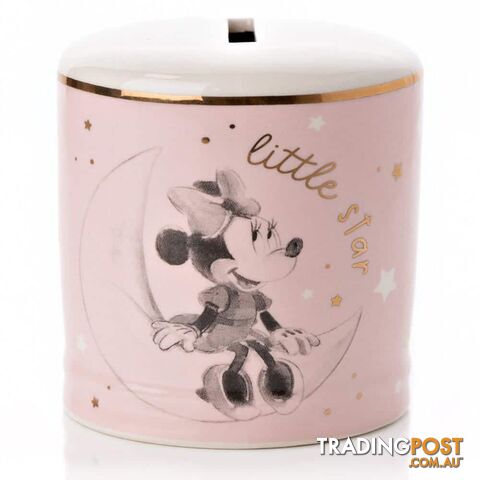 CERAMIC MONEY BANK: MINNIE MOUSE - Widdop - 5017224950405