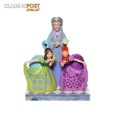 Jim Shore Disney Traditions - Lady Tremaine, Anastasia And Drizella Figurine - Disney Traditions - 028399270088