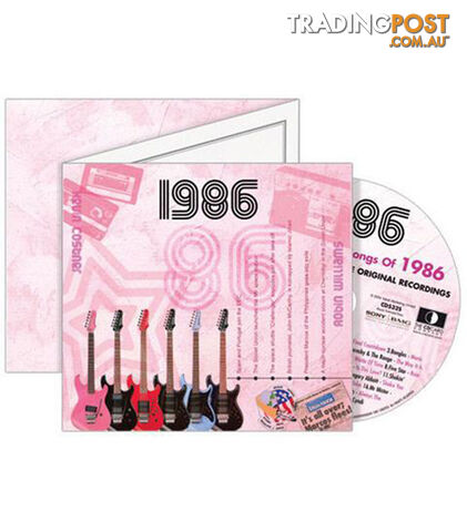 1986 Classic Years CD Card