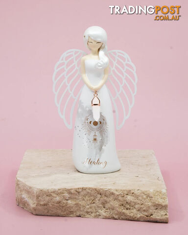 You Are An Angel Figurine -Â Healing - Clear Quartz - You Are An Angel - 9316188092869
