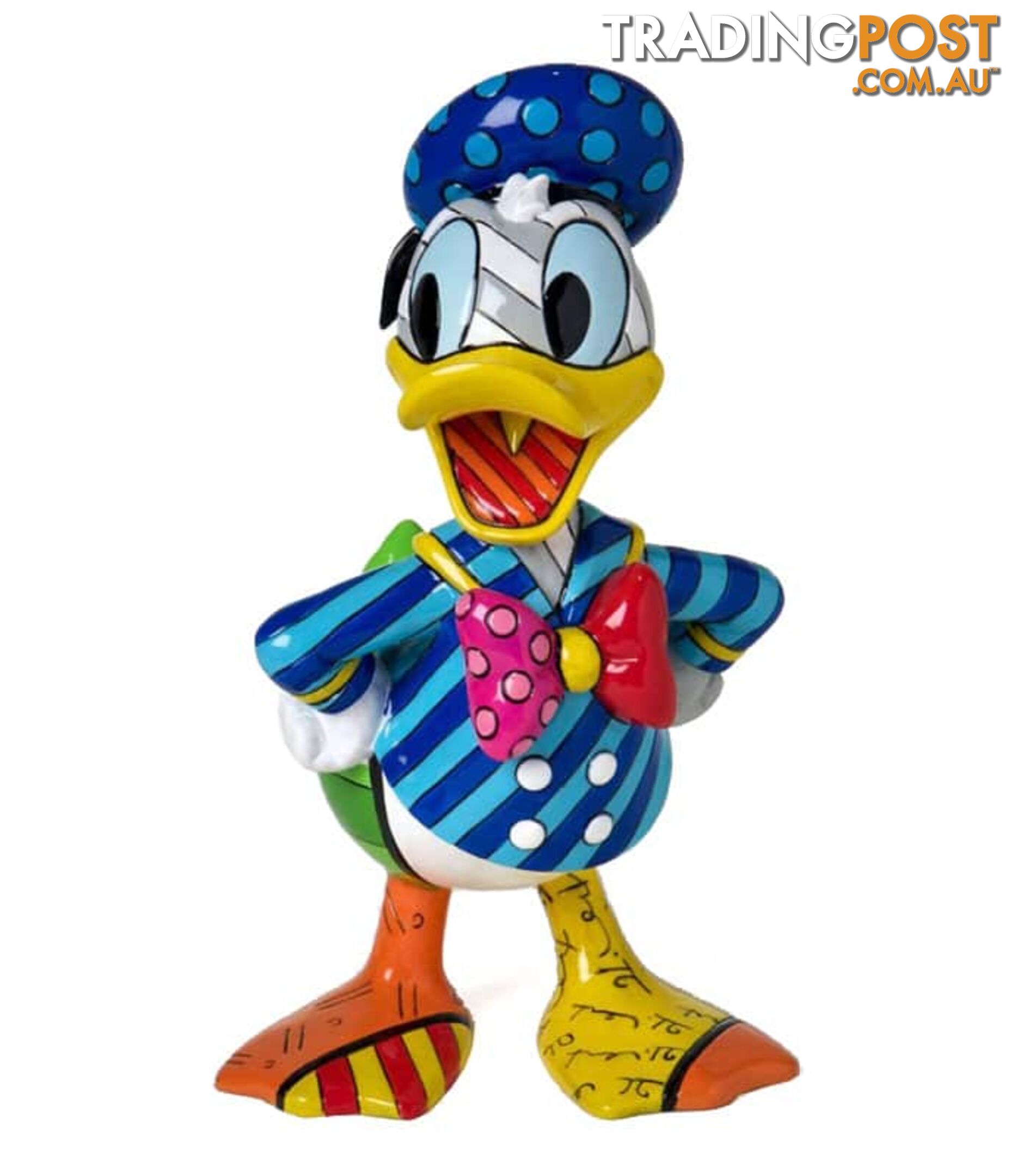 Britto Disney Donald Duck Large Figurine - Britto - 045544398718