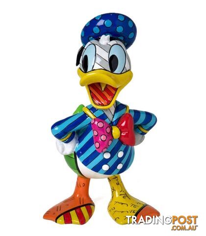 Britto Disney Donald Duck Large Figurine - Britto - 045544398718