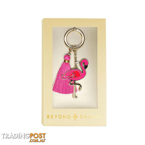 Beyond Charms Keychain - Flamingo - Beyond Charms - 9316188065580
