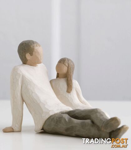 Willow Tree - Father and Daughter Figurine - Celebrating the bond of love between fathers and daughters - Willow Tree - 638713260314