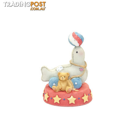 Cherished Teddies - Circus Seal Figurine