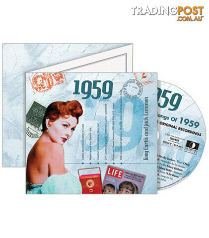 1959 Classic Years CD Card