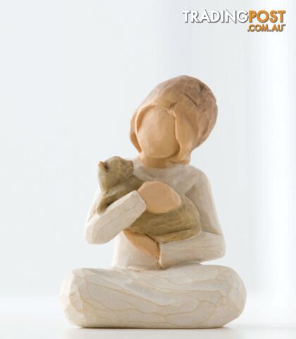 Willow Tree - Kindness Girl Figurine (lighter skin tone and hair color) - Above all, kindness - Willow Tree - 638713262189