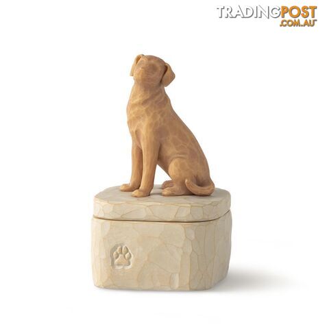 Willow Tree - Love My Dog (Golden) Keepsake Box - Willow Tree - 0638713655592