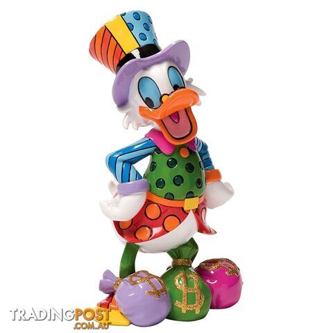 Disney by Britto - Uncle Scrooge Figurine - Britto - 045544564526