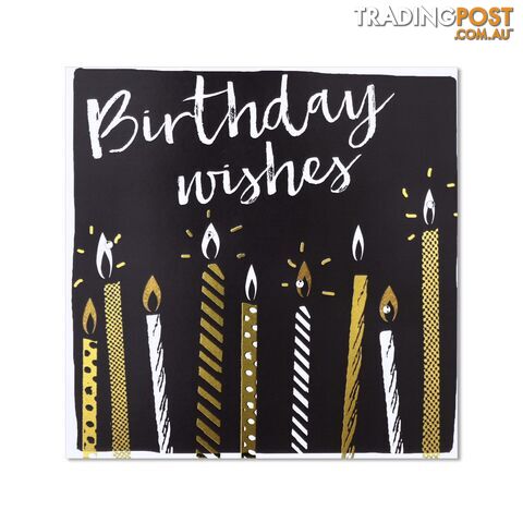 Classic Piano Birthday Card - Birthday Wishes