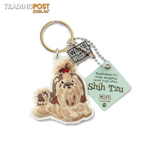 Wags & Whiskers Keyring - Shih Tzu - History & Heraldry - 886767110745