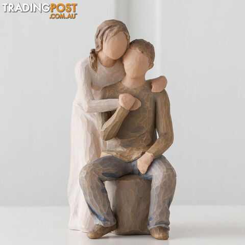 Willow Tree - You and Me Figurine - Every day, building on our love - Willow Tree - 638713174000