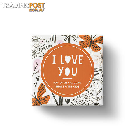 Thoughtfulls For Kids Pop-Open Cards - I Love You - Compendium - 749190070324
