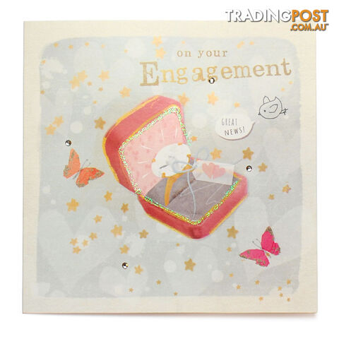 Patina Engagement Card