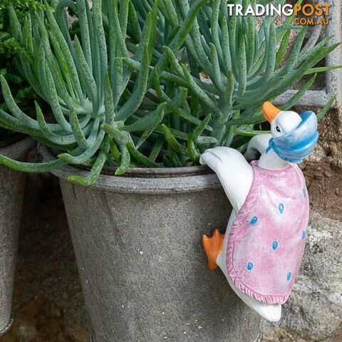 Pot Buddies: Beatrix Potter Jemima Puddle-Duck - Jardinopia Garden Decor - 5060733452427
