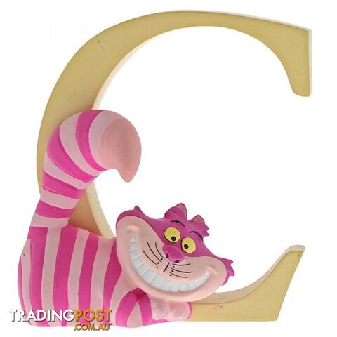 Disney Enchanting Alphabet C - Cheshire Cat Figurine - Disney Enchanting - 720322295488