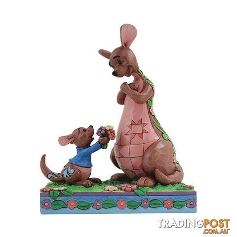 Disney Traditions - 15cm/6" Roo Giving Kanga Flowers - Disney Traditions - 0028399302710