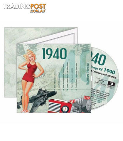 1940 Classic Years CD Card