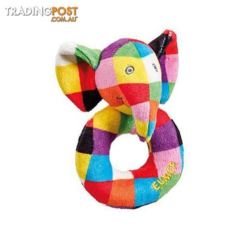 Rainbow Designs - Elmer Ring Rattle