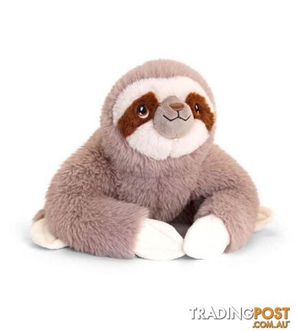 Korimco - Keeleco Grey Sloth Plush Large 25cm - Korimco - 5027148061415