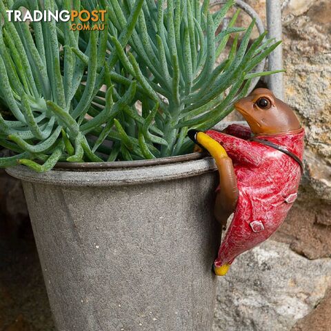 Pot Buddies: Beatrix Potter Mr Jeremy Fisher - Jardinopia Garden Decor - 5060733452403