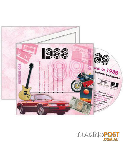 1988 Classic Years CD Card