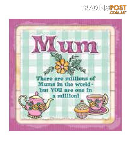 Personalised Cuppa Coasters - One in a million Mum