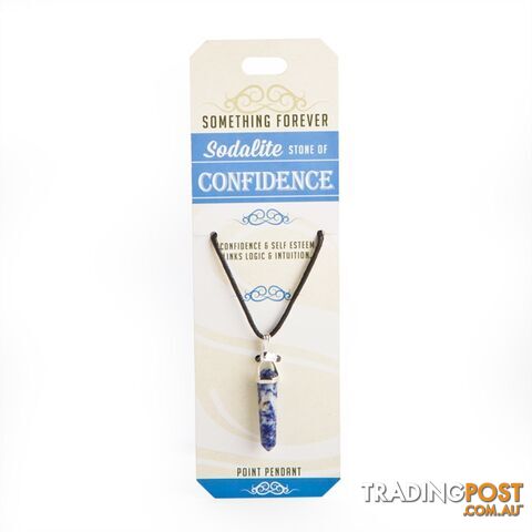 Something Forever â Sodalite Point Pendant â Stone of Confidence