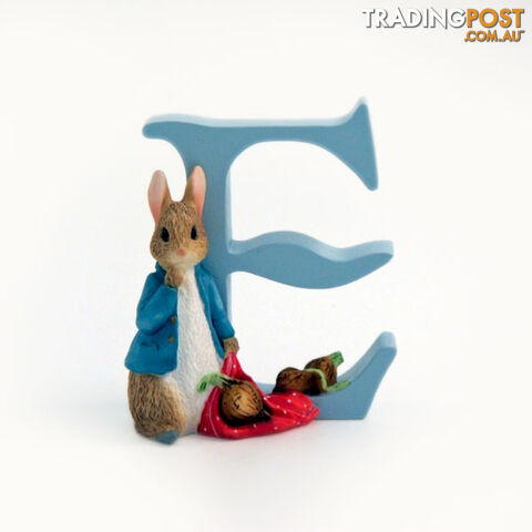 Beatrix Potter Alphabet - Letter E â Peter Rabbit with Onions - Peter Rabbit - 720322149972