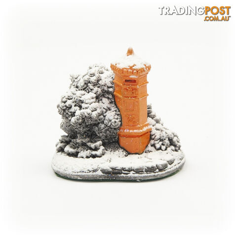 Lilliput Lane Post Box Orange Splash - Lilliput Lane - 712203036174