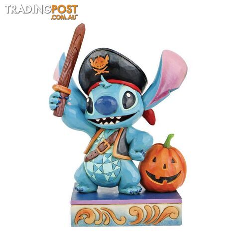 Disney Traditions - 15.6cm/6.14" - Lilo & Stitch Pirate Stitch - Lovable Buccaneer - Enesco - 0028399294886
