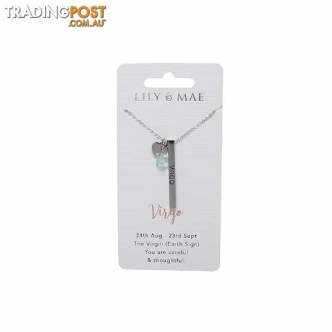 Artique - Personalised Necklace - Virgo