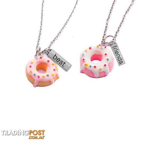 Make Your Own BFF Necklaces Donuts - Huckleberry - 9354901010615